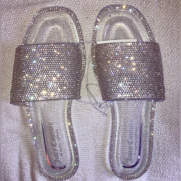 Juicy Rhinestone Slides - Picture 2 of 8